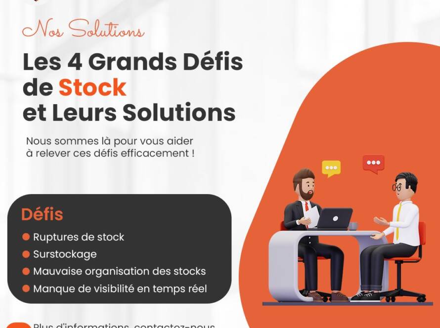 Les Grands 4 Défis de Stock et leurs Solutions Puissantes : Optimisez Votre Gestion au Maroc