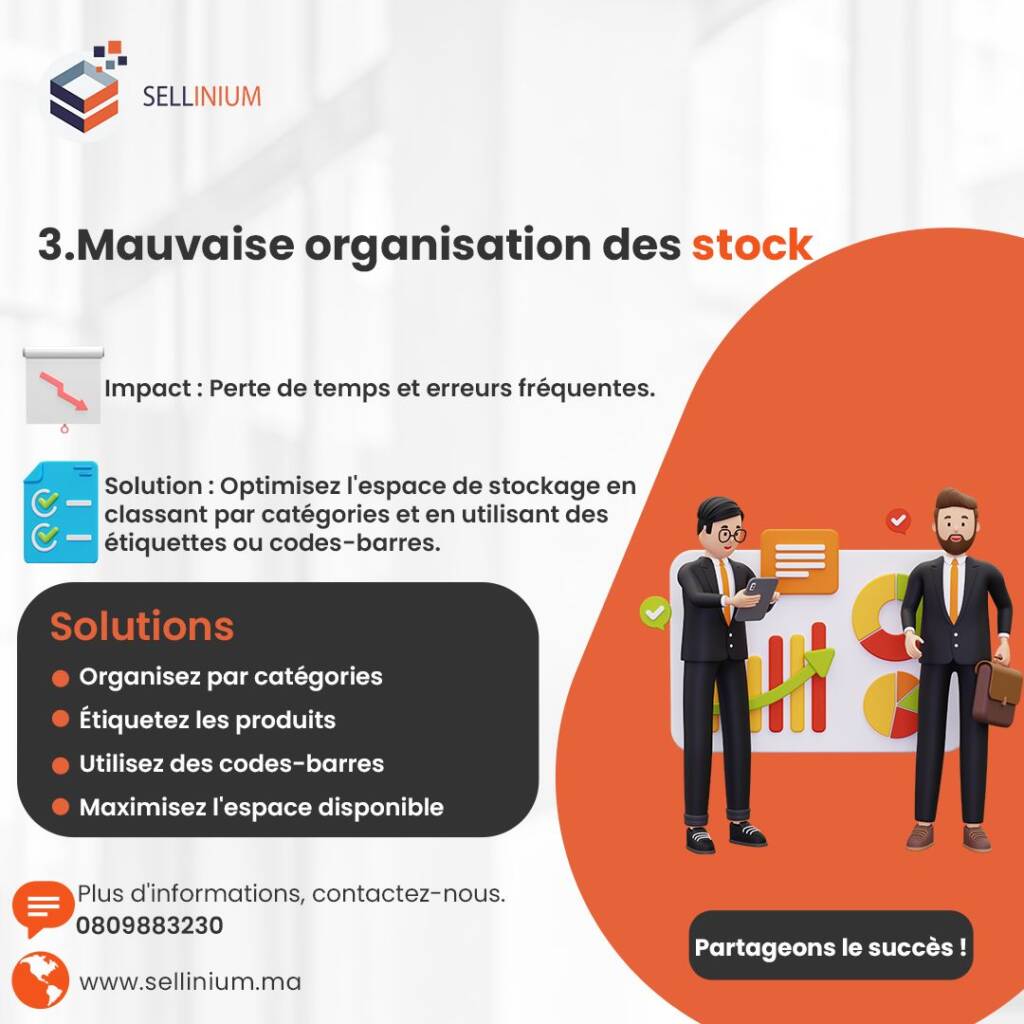 Les Grands 4 Défis de Stock et leurs Solutions Puissantes : Optimisez Votre Gestion au Maroc