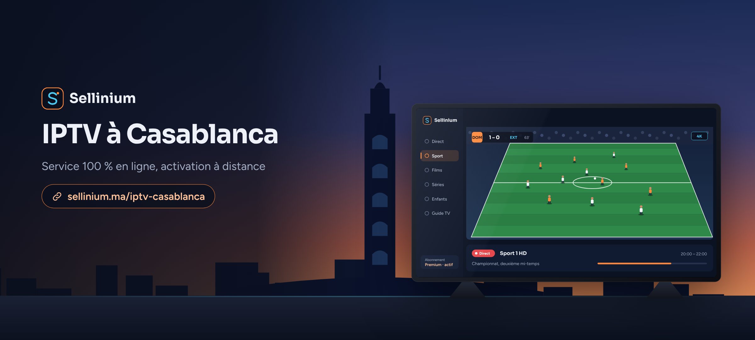 IPTV à Casablanca : un abonnement du centre aux nouvelles banlieues